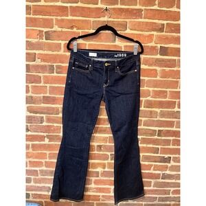 GAP 1969‎ Women's 28 Dark Wash Flare Jeans Y2K